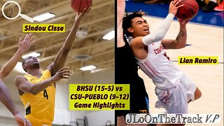 Freshman Lian Ramiro 19 Pts , 9 Rebs and CSU-Pueblo Blow Out BHSU | Highlights #NCAABasketball