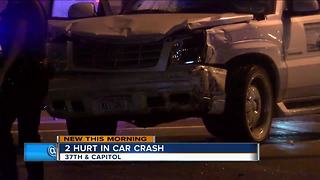 Police are still investigating car crash at 37th and Capitol