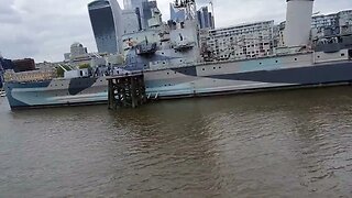 HMS Belfast River Thames London 16th May 2023