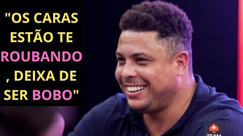 RONALDO FENÔMENO FALA COMO APRENDEU A JOGAR POKER NA CONCENTRAÇÃO