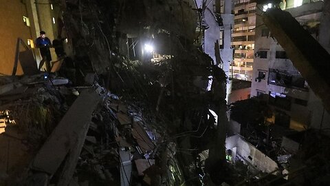 On the ground in Beirut near site of Israeli strike|News Empire ✅