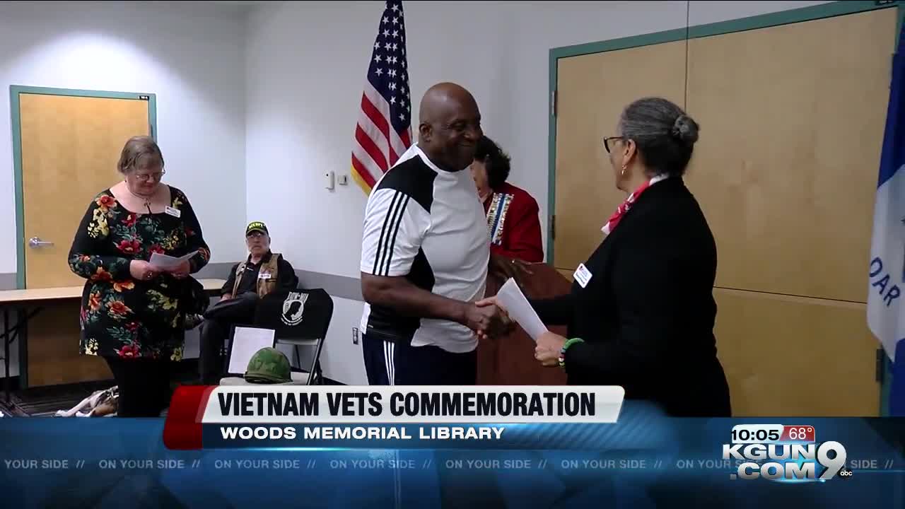 30 veterans receive certificate and commemorative pin to honor service