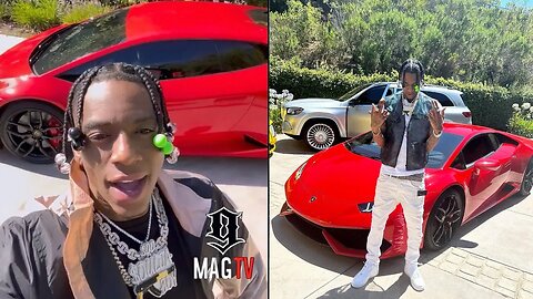 Soulja Boy Flexes On Judge Calling Him Broke Wit New Lambo For His 33rd B-Day! 🏎