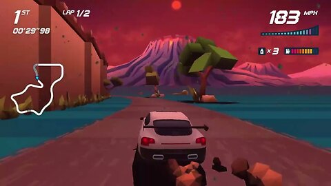 Horizon Chase Turbo (PC) - Adventures Mode: Bliss Adventure