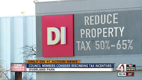 Overland Park City Council members push to overturn company's tax break