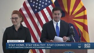 Questions and concerns about Governor Ducey's stay at home order go unanswered