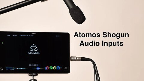 Atomos Shogun XLR Audio Inputs: Decent Preamps