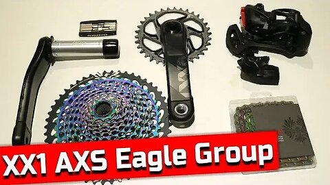 MTB Wireless Whizzbang - SRAM XX1 Eagle AXS Wireless 12 Speed Groupset Weight