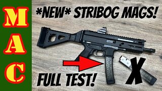 NEW Stribog CURVED mags! We put them to the test.