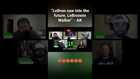 LeBronnie Walker is born!! #draftkings #dfs #debate #lebron #nba #hottake #nbaplayoffs