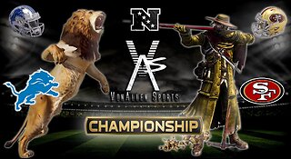 NFC CHAMPIONSHIP Lions vs 49ers! VAS LIVE stream!