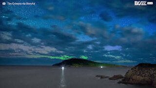 Time-lapse: i colori incredibili dell'aurora australe