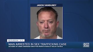 Mesa police arrest man for allegedly trafficking teen girls