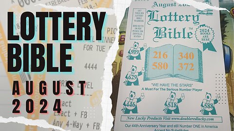 Lottery Bible 🙏 August 2024