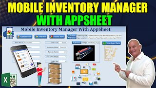 How To Create A Mobile Inventory Manager App And Sync With Excel