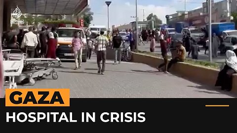 Al Jazeera reports from Gaza hospital running out of supplies