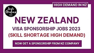 New Zealand Visa Sponsorship Jobs 2023 (High Demand)