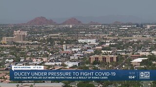 Ducey under pressure to fight COVID-19