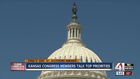 New Kansas members of Congress focused to reopen government