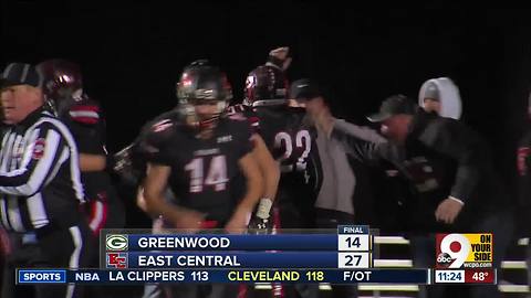 East Central 27, Greenwood 14