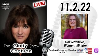 11.2.22 - Gail Matthews, Womens Minister - The Cindy Cochran Show