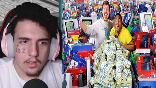 Gastando $1,000,000 em 24 Horas | REACT