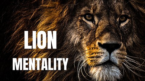 LION MENTALITY: Best Motivational Speech