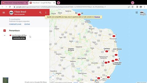 Como Personalizar os Locais no My Maps - Google Maps Made In Google Docs
