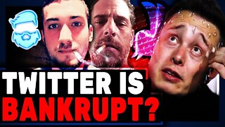 Twitter Facing Bankruptcy According To Elon Musk & Leftist Media Goes INSANE With Lies!