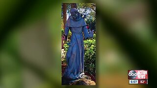 5-feet, 100-plus pound statue stolen from a Carrollwood church