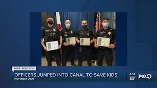 Four Cape Coral Officer Honored