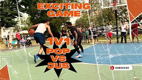 1V1 POP vs. JUS *INTENSE GAME* [Hartley Basketball]