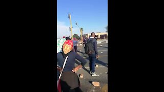 SOUTH AFRICA - Johannesburg - Freedom Park Protest (videos) (oyU)