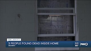 Three dead in an Orlando home