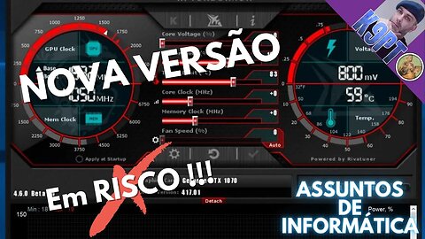 Nova Versão MSI Afterburner!