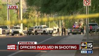 Police involved in south Phoenix shooting