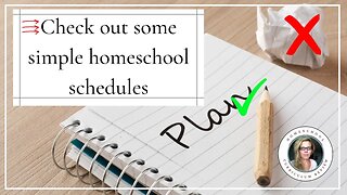 Homeschool Planning and Schedule Ideas @HomeschoolCurriculum PLAN WITH ME!