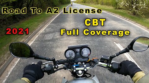 CBT Full Coverage 2021. Road To A2 Motorcycle Licence UK Is It Easy? Learner's First Step! 125 Bike