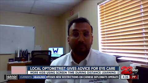 Protecting kids eye care during distance learning