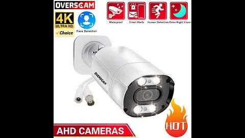 Face Detection AHD Camera 5MP BNC CCTV Video