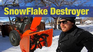 No More Shovels | First Snow in Colorado | Man Machine | Snowflake Destroyer
