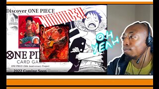 One Piece Card Game Trailer REACTION By An Animator/Artist