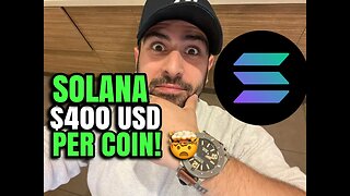 SOLANA (SOL) COULD HIT $400 USD PER COIN | XRP RIPPLE $5.0 TRILLION REAL ESTATE MARKET | BITCOIN