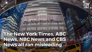 NYT Lied About Trump's Words So Readers Would Think He Called Immigrants 'Animals'