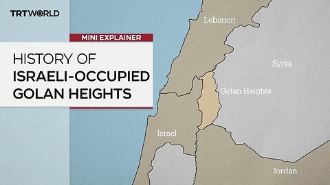 A short history of the Israeli-occupied Golan Heights| CN ✅