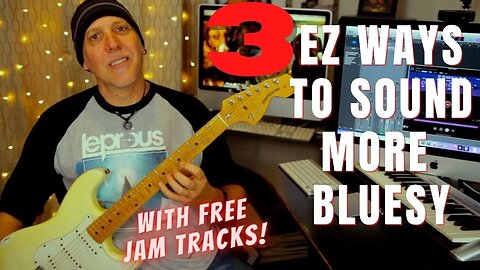 Easy Blues Rock Lead Guitar 3 EZ & Fast Tricks To Sound More Bluesy