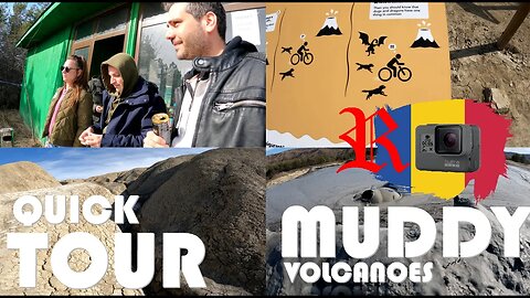 Muddy Volcanoes 🌋4K - We're making a short visit in Buzau County