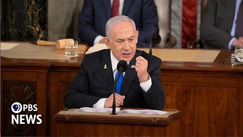 WATCH: Netanyahu thanks Biden for support in joint address to Congress