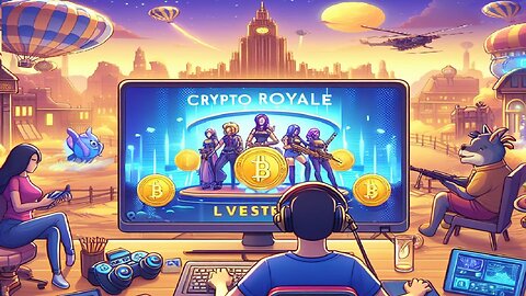 Playing Crypto Royale / Best Crypto Game To Earn!