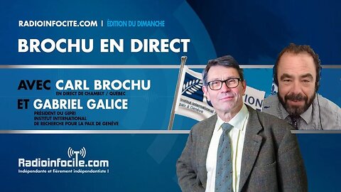 Brochu en direct du Dimanche avec Gabriel Galice